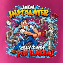 Instalatér celý život pod tlakem komiks