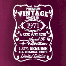 Vintage Etiketa - 1971