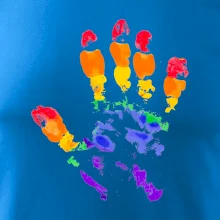 LGBT hand print