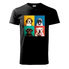 Psi štěňata koláž