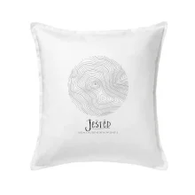 Ještěd - vrstevnice v kruhu