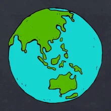 Planeta na prsu - Austrálie