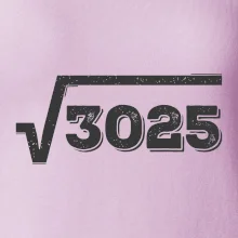 Narozeniny odmocnina 55