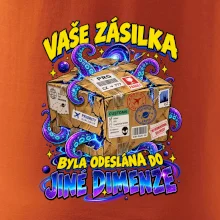 Vaše zásilka byla odeslána do jiné dimenze
