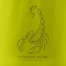 Listopadový instinkt minimalistický linkový štír