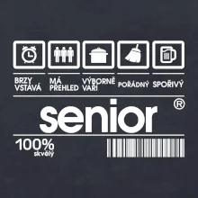 Čárový kód senior Čárový kód senior