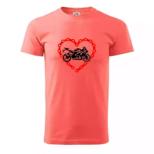 Moto srdce řetěz - supersport