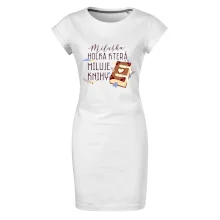 Kniha - Holka, která miluje knihy -  Vaše jméno