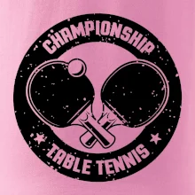 Championship Table tennis - kulatý