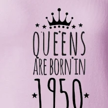 Queens are born in 1950