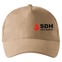 SDH nápis (oheň, firesport, název sboru - vlastní nápis)