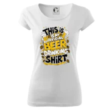 This Is My Official Drinking Shirt - chmel