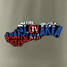 Mapy - názvy měst - Slovensko