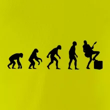Evoluce kytarista - noha na kombu