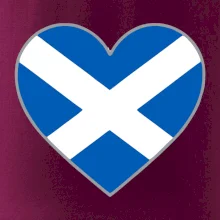 Skotské srdce na prso