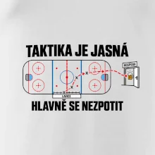 Hokejová taktika hlavně se nezpotit