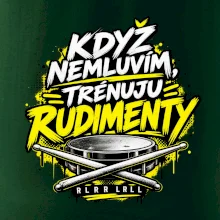 Když nemluvím trénuju rudimenty - bubenické paličky