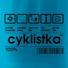 Čárový kód - Cyklistka