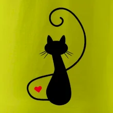 Zamilovaná kočka zpředu