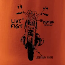Motorka kresba live fast