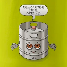 Opuštěné štěně - sud (Hana-creative)