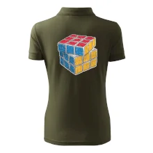 Rubikova kostka kreslená