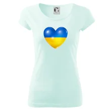 Ukrajina srdce vlajka
