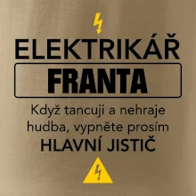Jméno - Elektrikář - hlavní jistič