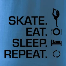 Eat sleep skate - lední bruslení