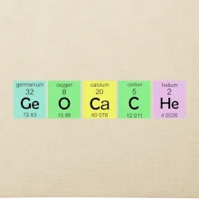 Geocache - periodická tabulka
