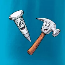 Parové triko - Kladivo a hřebík