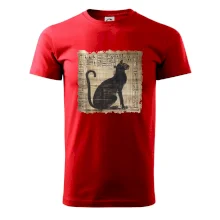 Egyptské hieroglyfy kočka