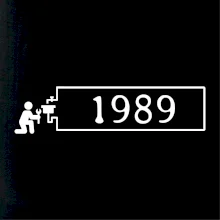 Instalatér - ročník narození v rámečku