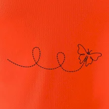 Dráha letu motýla - smyčka