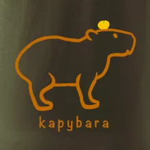 Kapybara hnědý obrys (Moňas) Kapybara hnědý obrys (Moňas)