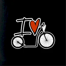 I love koloběžka velké a malé kolo