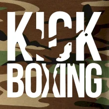 Nápis Kick Boxing