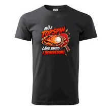 Můj topspin láme rakety i sebevědomí