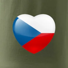 České srdce - vlajka