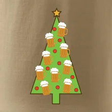 Nic více nepotřebuji - stromeček a pivo (Pecka design)