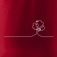 Strom s ptáčkem linka