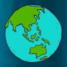 Planeta na prsu - Austrálie