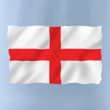 Anglická vlajka vlající