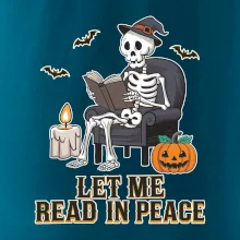 Let me read in peace