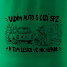 Vidím auto s cizí spz