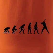 Evoluce baseball pálkař nápřah