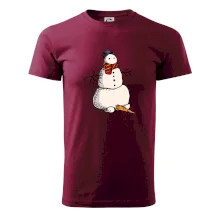 Sněhulák se spadlým nosem