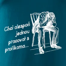 Chci alespoň jednou pracovat s profíkama Chci alespoň jednou pracovat s profíkama