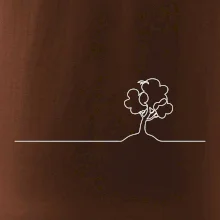 Strom s ptáčkem linka