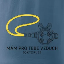 Mám pro tebe vzduch záložní regulátor se žlutou hadicí
